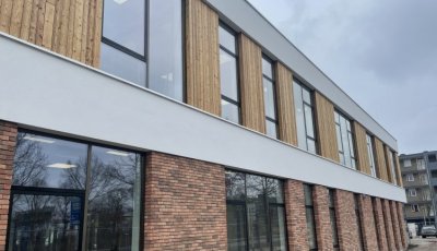 Gevel Design Beek in Industriebouw 