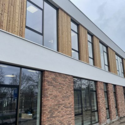 Gevel Design Beek in Industriebouw 